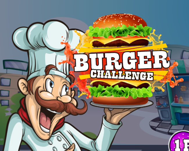 Leikur Burger Challenge á netinu