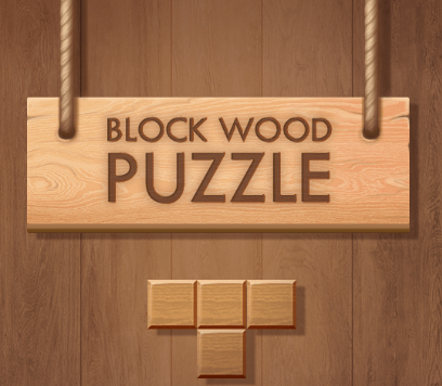 Leikur Block Wood þraut  á netinu