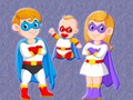 Leikur Super Hero Family Jigsaw á netinu