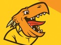 Leikur Dinosaur Warrior litarefni  á netinu