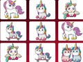 Leikur Sætur Unicorn minni  á netinu