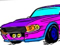 Leikur Aftur í skólann: GTA Cars litarefni  á netinu