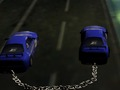 Leikur Keðjuð ómöguleg akstur lögreglubíla  á netinu
