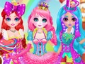 Leikur Prinsessa sweet nammi cosplay á netinu