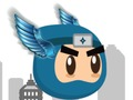 Leikur Flappy ofurhetju dýfa  á netinu