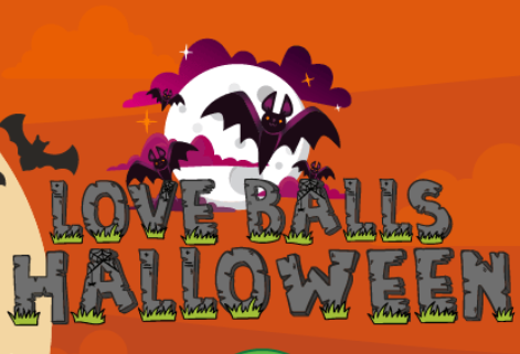 Leikur Elsku Balls Halloween  á netinu