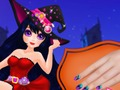 Leikur Hræðilegt yndislegt manicure Halloween 2019 á netinu