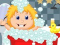 Leikur Baby Bath Jigsaw á netinu