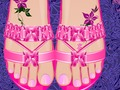 Leikur Pedicure heilsulind Rena  á netinu