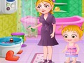 Leikur Baby Hazel baðherbergi hreinlæti  á netinu