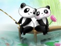 Leikur Pandas rennibraut  á netinu