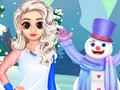 Leikur Vetrarstíll prinsessunnar  á netinu