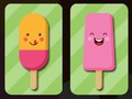 Leikur Yummy Popsicle minni  á netinu
