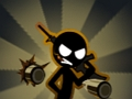 Leikur Stickman Laser bardagi  á netinu