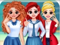 Leikur Bestu vinir: Princess Back to School  á netinu