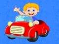 Leikur Pedal bíla Jigsaw á netinu