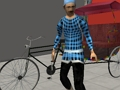 Leikur City Cycle Rickshaw hermir  á netinu