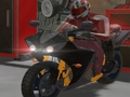 Leikur Highway Rider mótorhjól kapphlaupari  á netinu
