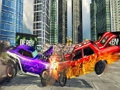 Leikur Extreme Car Battle Niðurrif Derby  á netinu