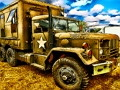 Leikur Army Trucks Jigsaw á netinu