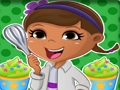 Leikur Dottie Doc Mcstuffins Cupcake framleiðandi  á netinu