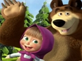 Leikur Masha og Bear Spot Mismunurinn  á netinu