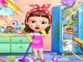 Leikur Sweet Baby Girl Cleanup Sóðalegt hús á netinu