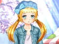 Leikur Anime Kawaii klæða sig upp  á netinu