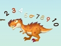 Leikur Dinosaur stærðfræði  á netinu