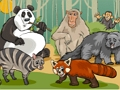 Leikur Dýralíf Safari Five Diffs á netinu