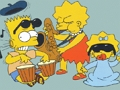 Leikur Simpsons púsluspil  á netinu