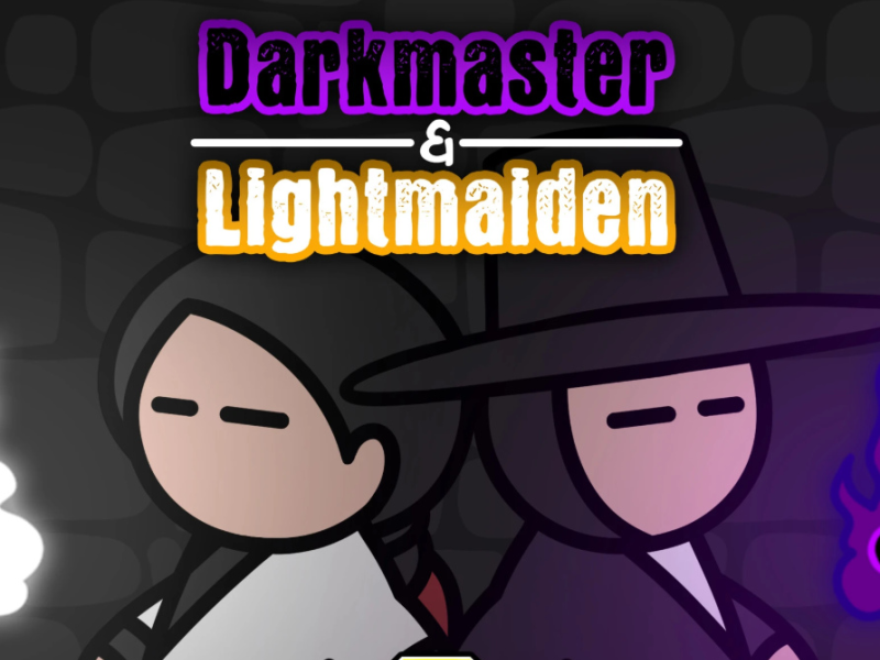 Leikur Darkmaster og Lightmaiden  á netinu