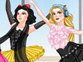 Leikur Prinsessur Rock Ballerinas á netinu