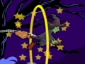 Leikur Fljúgandi norn Halloween  á netinu