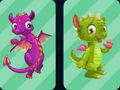 Leikur Fairy Tale Dragons Memory á netinu