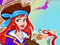 Leikur Pirate Princess Halloween klæða sig upp  á netinu