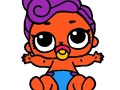 Leikur Easy Kids litarefni Lol  á netinu