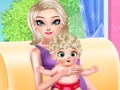 Leikur Ice Princess Baby Fædd  á netinu
