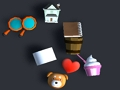 Leikur Passaðu 3D gaman  á netinu