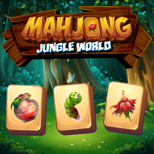 Leikur Jungle World Mahjong  á netinu