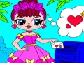 Leikur Popsy Surprise Valentines Day litarefni  á netinu