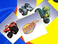 Leikur Blaze Monster Trucks minni  á netinu