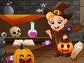 Leikur Leikir fyrir draugahús í Halloween með falda hluti  á netinu