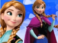 Leikur Anna Frozen Slide á netinu