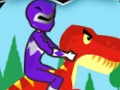 Leikur Power Rangers T-Rex hlaupari  á netinu