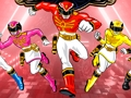 Leikur Power Rangers minni  á netinu