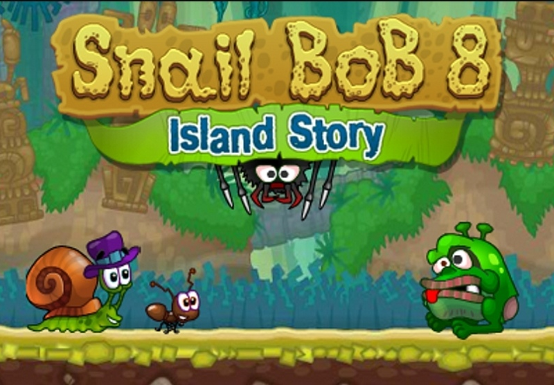 Leikur Snigill Bob 8 eyjasaga  á netinu