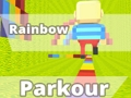 Leikur Kogama Rainbow Parkour á netinu