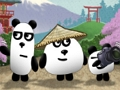 Leikur 3 pöndur í Japan HTML5  á netinu