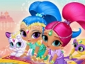 Leikur Shimmer og Shine Hidden Stars  á netinu